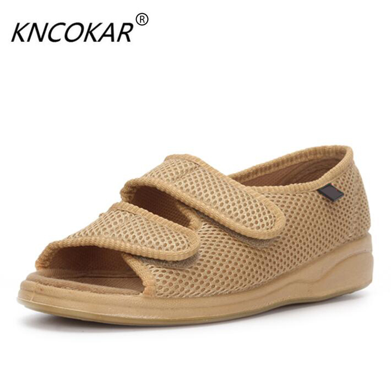 Women'S Shoes Back To School - Диабетический увеличитель ног Peep-toe magic stick,