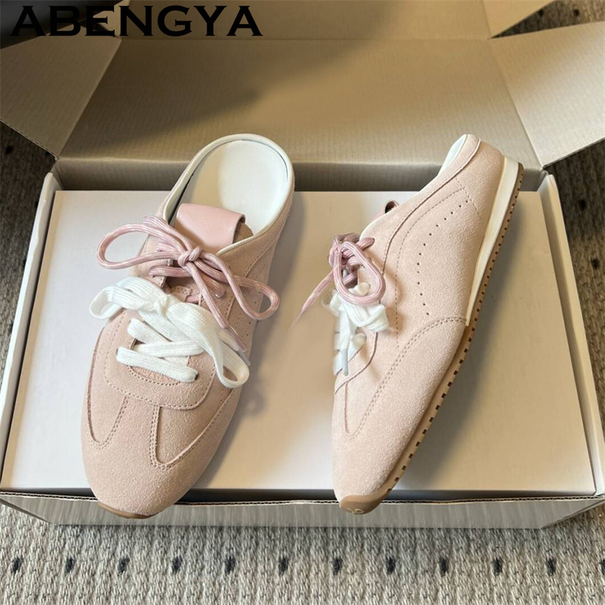 Women Shoes Running - Женские повседневные тапочки на плоской подошве