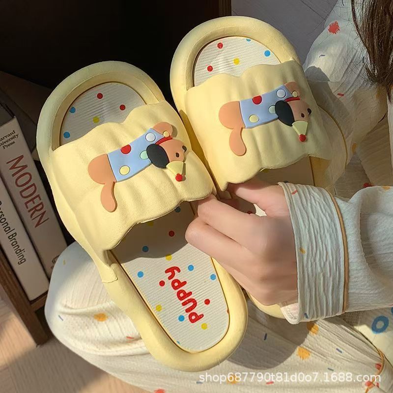 Women'S Shoes For Flat Feet - Мультяшные тапочки-хот-доги для женщин, мягкие, нескользящие,