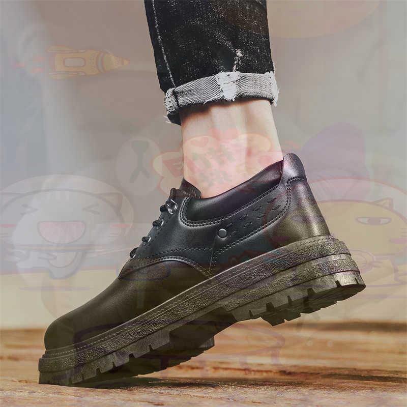 Women'S Shoes Back To School - Темные модные кроссовки из натуральной кожи,