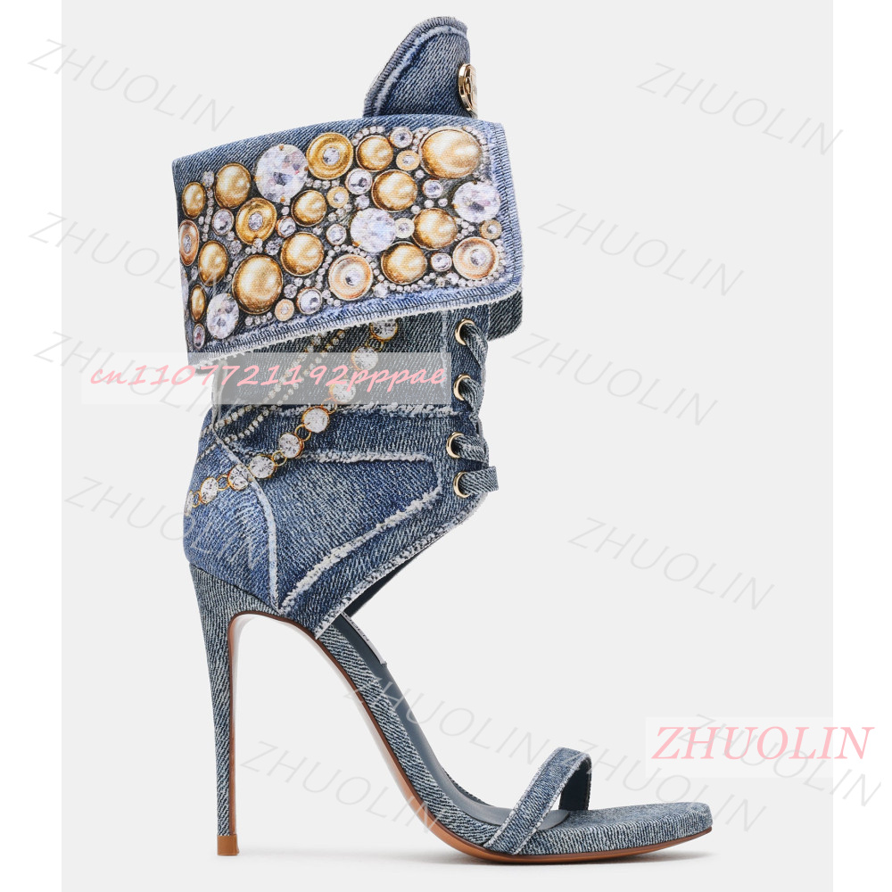 Женские синие джинсовые босоно – обзор и цена Women Shoes Us To Eu