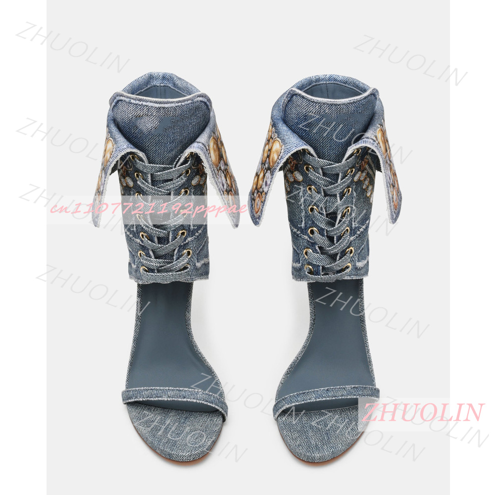 Женские синие джинсовые босоно – обзор и цена Women Shoes Us To Eu