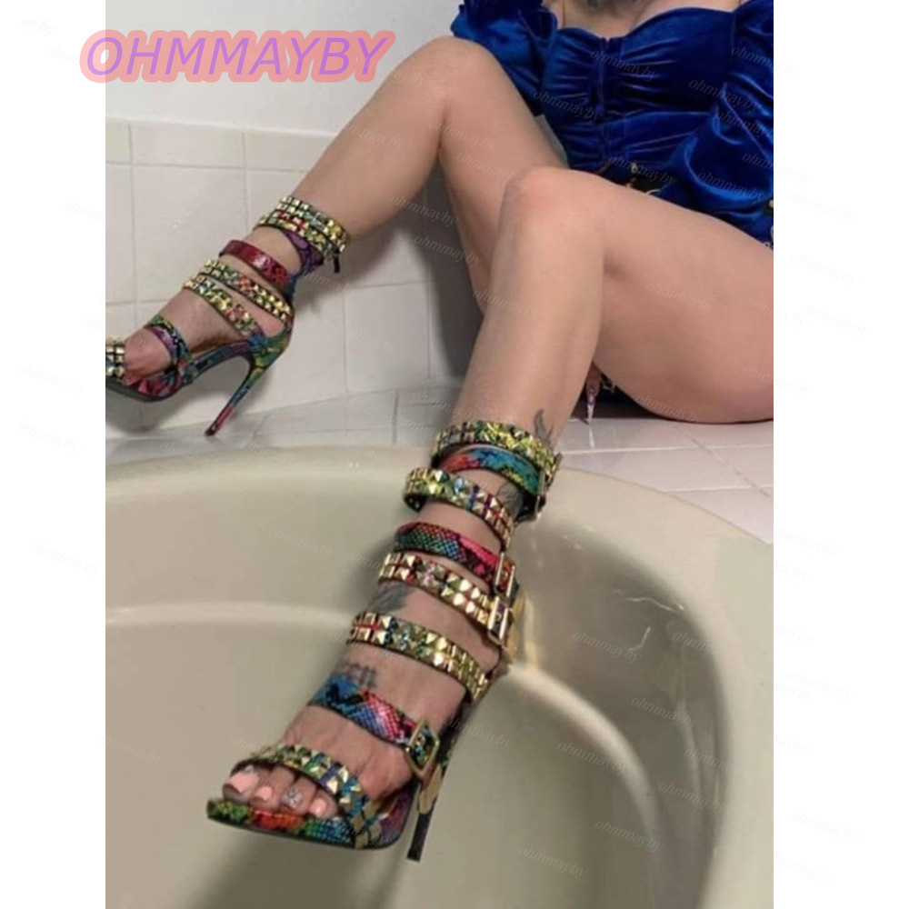 Женские разноцветные босоножки – обзор и цена Women Shoes Us To Eu